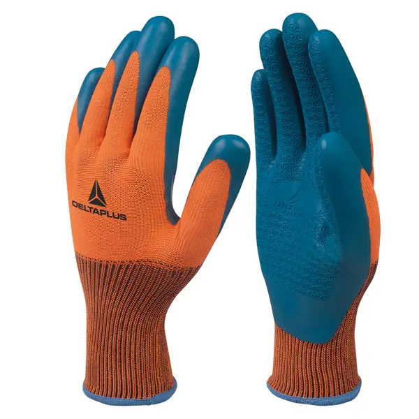 12x Coppia di guanti da lavoro VE733 tg 09 Deltaplus