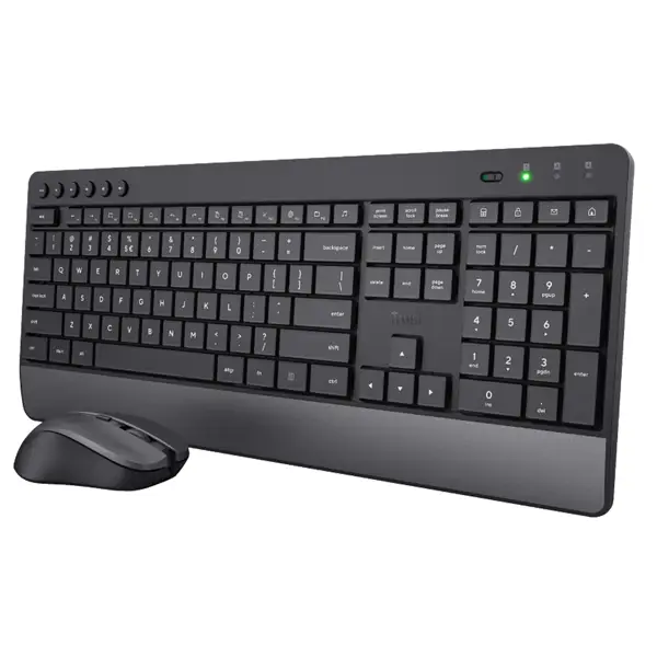 1x Set tastiera wireless + mouse wireless ultrasilenziosa Trezo - Trust