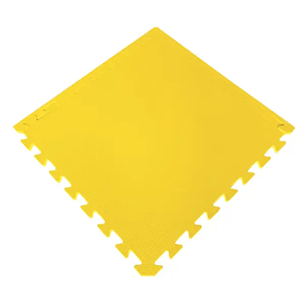4x Mattonella EVA 50x50x1cm giallo CWR