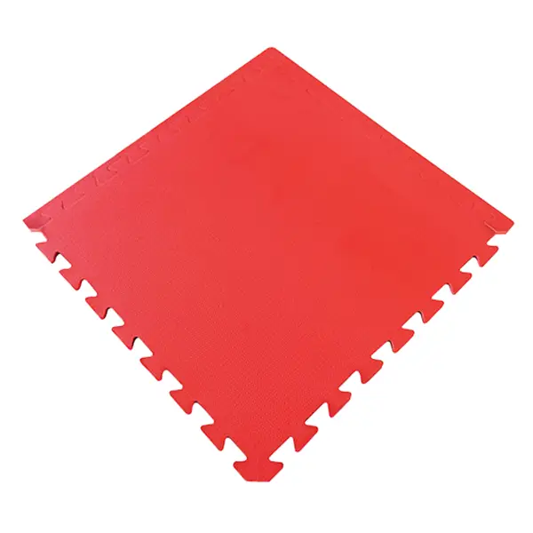 4x Mattonella EVA 50x50x1cm rosso CWR