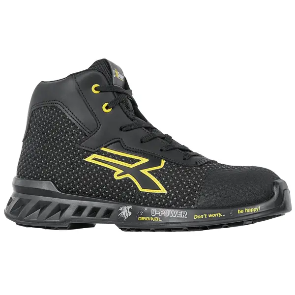 1x Calzatura di sicurezza S3 Joe N 37 RedLeve U-Power