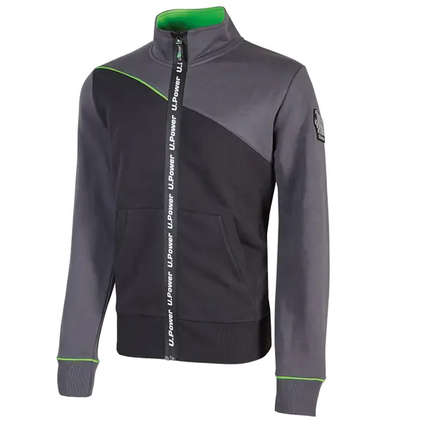 1x Felpa Uranus Tg. XL grigio U-power