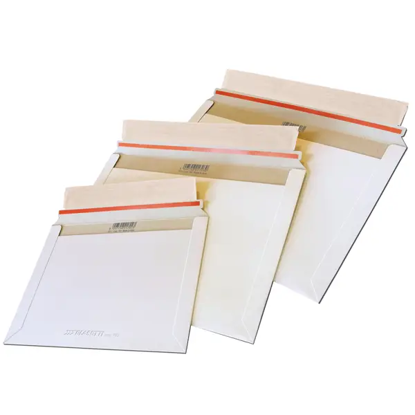 1x Conf 20 Buste in cartone teso bianco e-commerce pack BT 17x23cm BLASETTI
