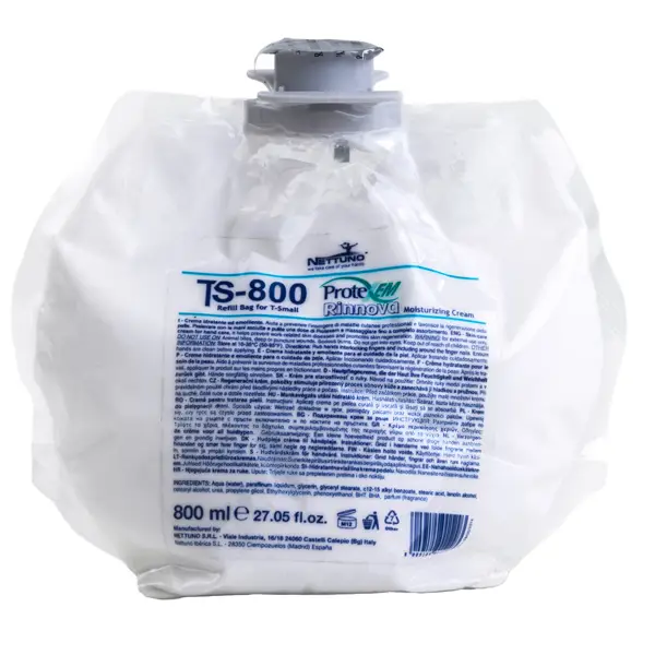 1x Crema mani Protexem Rinnova idratante emolliente in sacca ricarica da 800ml