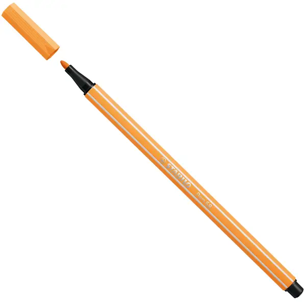 10x Pennarello Stabilo Pen 68/85 papaya