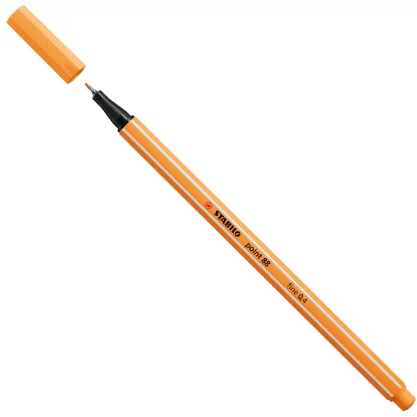 10x Pennarello Stabilo Point 88/85 papaya