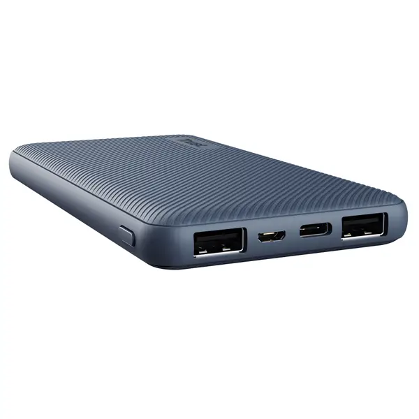 1x Powerbank ultrasottile da 10.000 mAh Blu_Trust