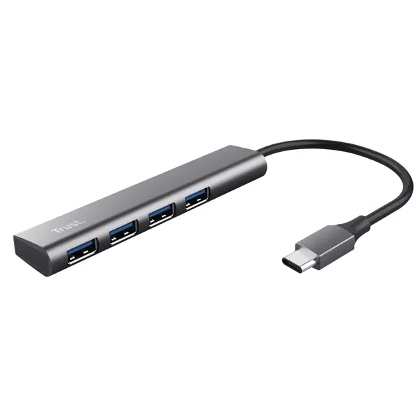 1x Hub da USB-C a USB-A 3.2 Gen1 4 porte Halyx_Trust