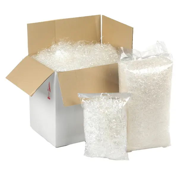 1x Paglietta trasparente sacco da 4,5kg