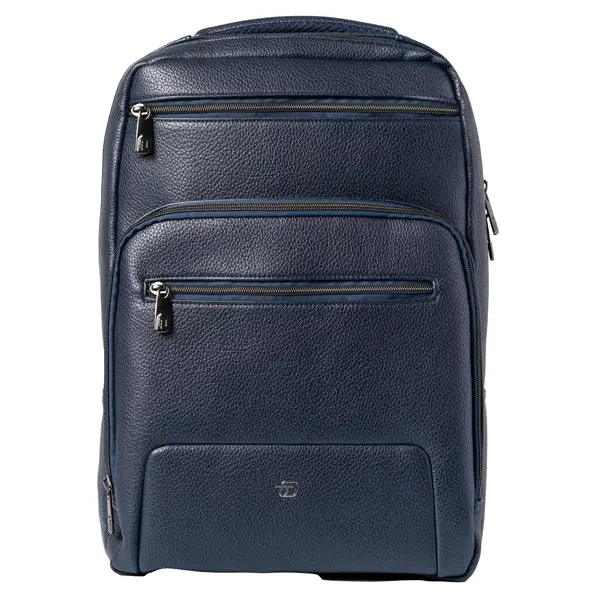 1x Zaino Gate Trended ecopelle dim. 29x42x15cm blu InTempo