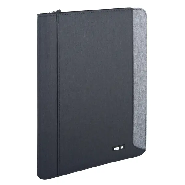 1x Portablocco Dual tessuto tecnico f.to A4 nero/grigio City Time