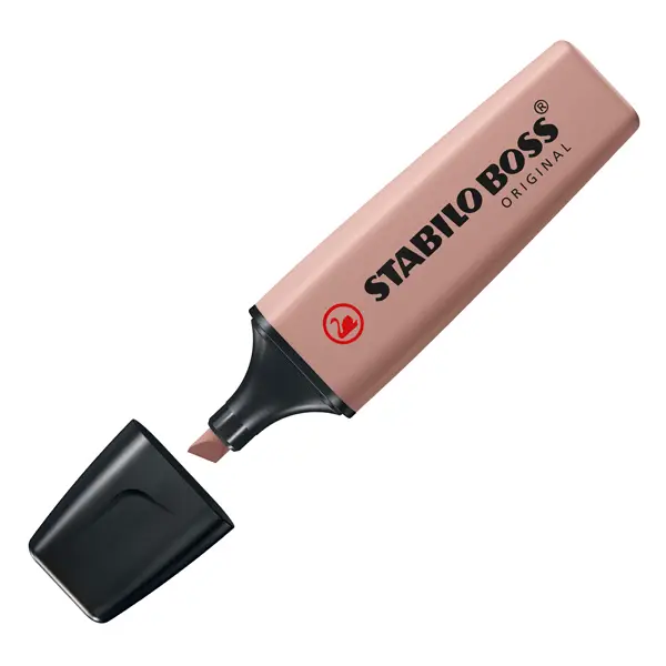 10x Evidenziatore Stabilo Boss NatureColors fava di cacao