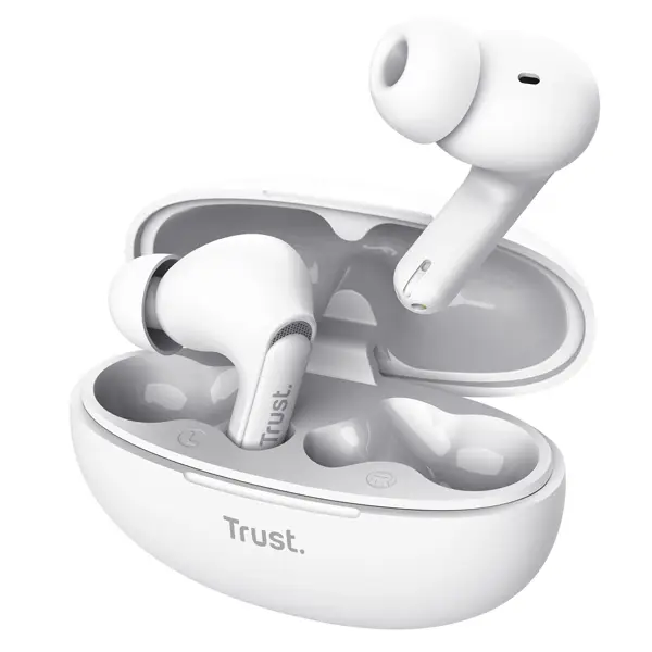 1x Cuffie Bluetooth Wireless Bianco YAVI-Trust