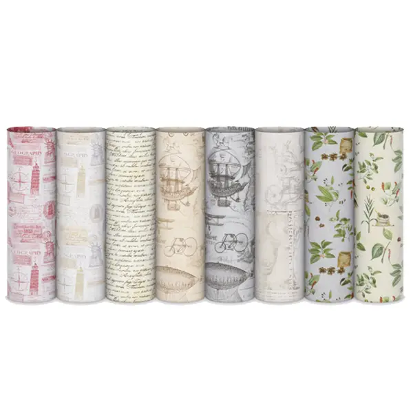 50x Rotolo Ecocarta regalo RetrO' 70x200cm Rex Sadoch