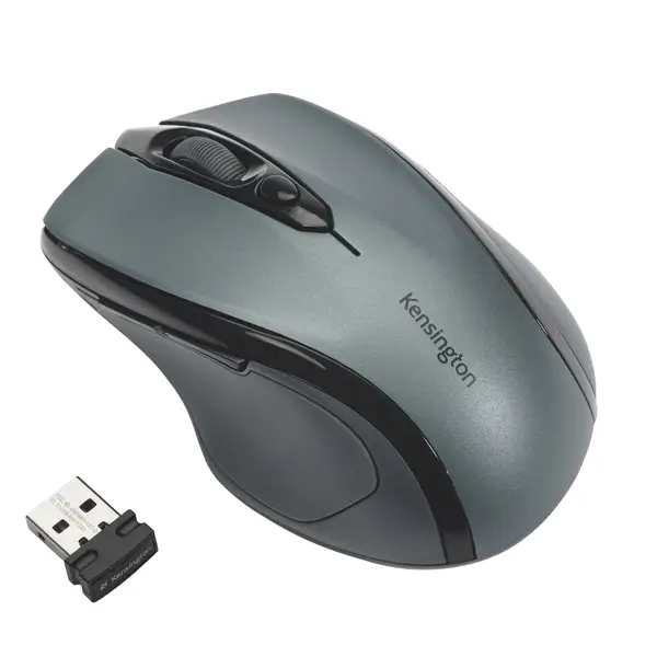 1x Mouse wireless Pro FitR di medie dimensioni - grigio grafite-Kensington