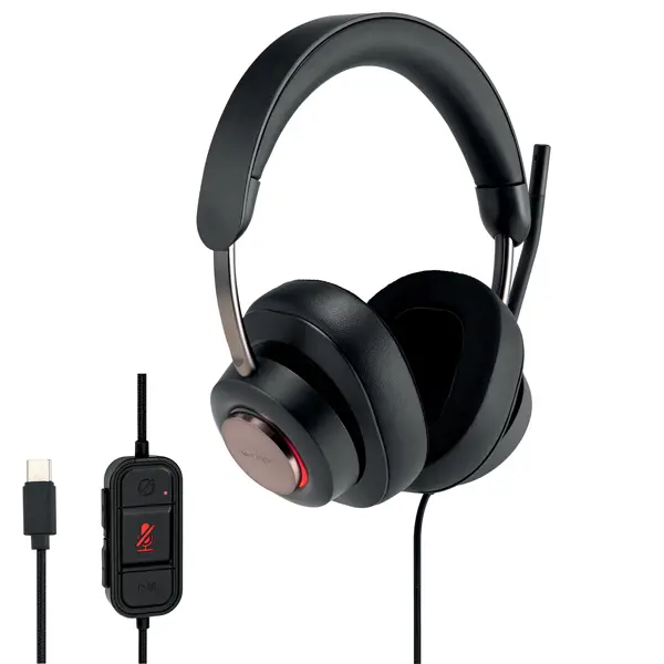 1x Cuffie over-ear USB-C H2000-Kensington
