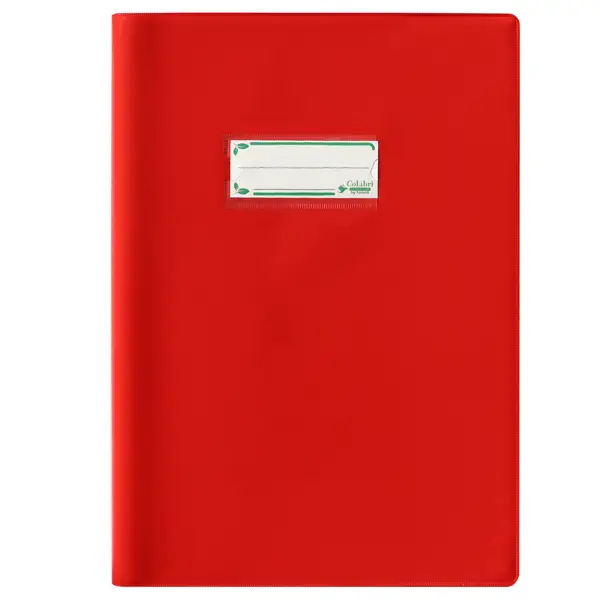 24x Coprimaxi eco-polietilene laccato 180my f.to A4 rosso ColibrI' by Favorit