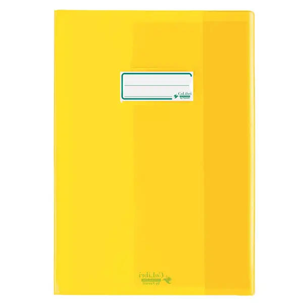 24x Coprimaxi eco-polietilene trasparente 180my f.to A4 giallo ColibrI' by Favorit