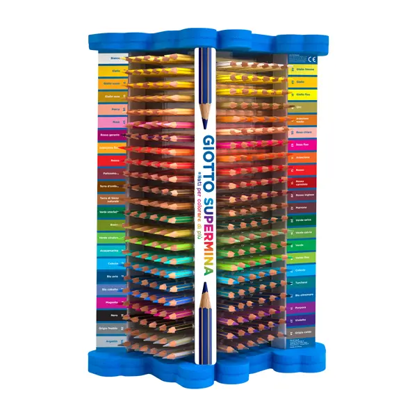 1x Expo 558 matite Supermina in colori assortiti Giotto