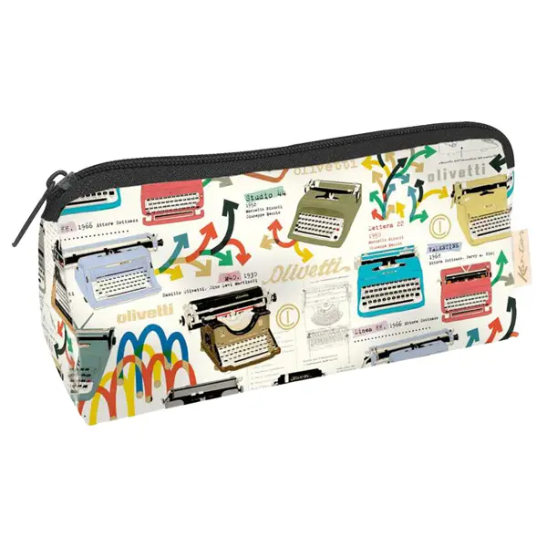 2x Astuccio c/zip carta lavabile 100gr Olivetti Kartos