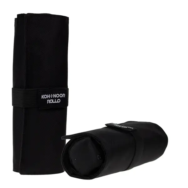 1x Astuccio Roller 24 scomparti+astuccio zip nero KOH-I-NOOR