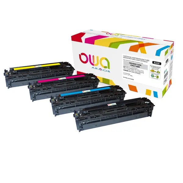 1x TONER NERO ARMOR PER HP COLOR LASERJET CP1210 1215 1510