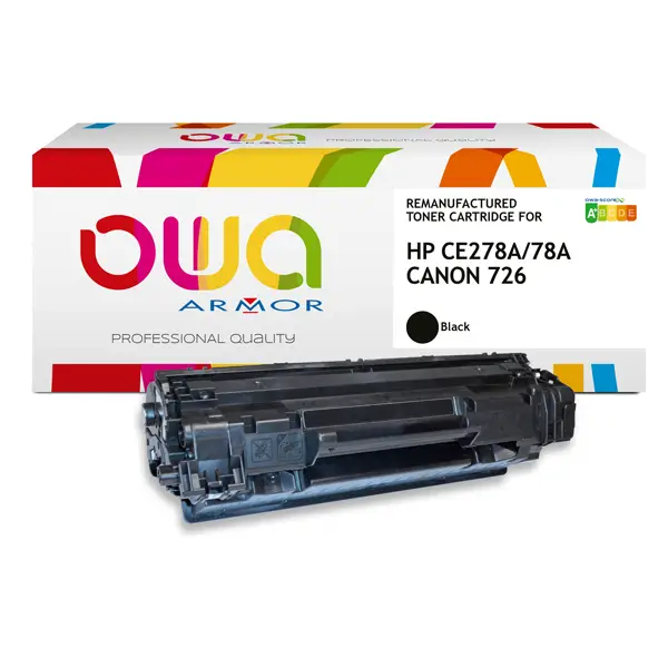 1x TONER NERO ARMOR PER HP LASERJET P1566, 1601