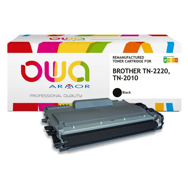 1x TONER NERO ARMOR PER BROTHER TN-2220 / TN-2010