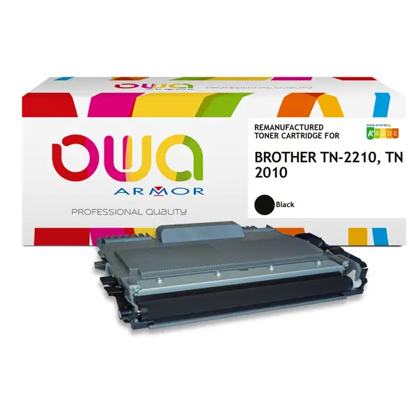 1x Armor Toner Nero per Brother TN2210 -1.200 pag