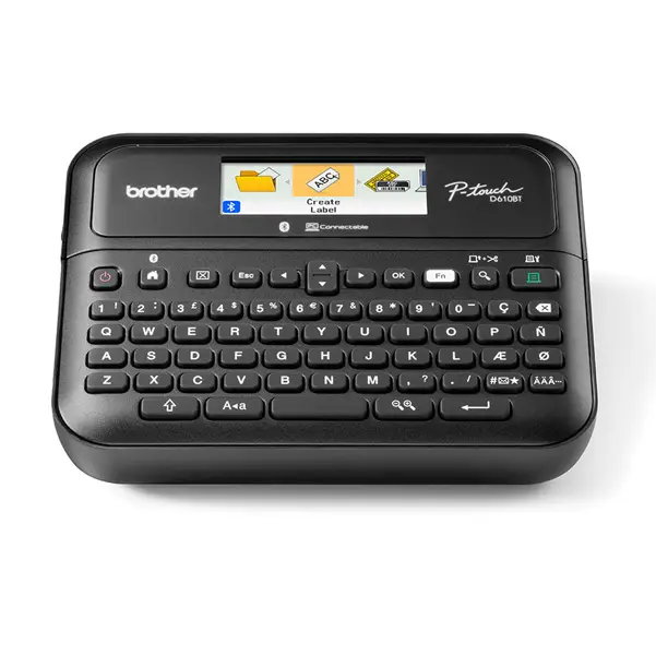1x Brother Etichettatrice da tavolo Bluetooth PTD610