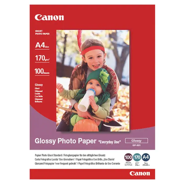 1x RISMA 100 FG GLOSSY PHOTO PAPER BJ MEDIA GP-501 A4
