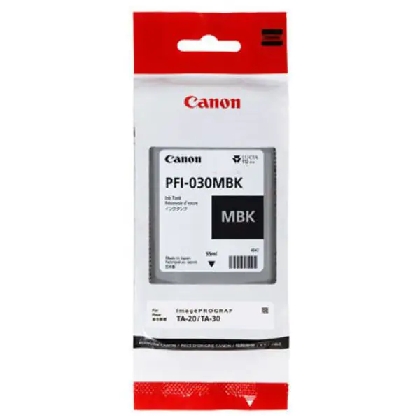 1x CARTUCCIA CANON PFI-030 Nero Matte