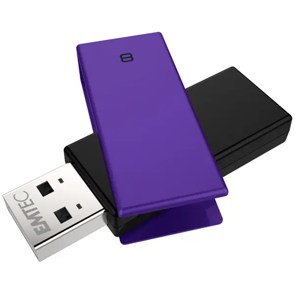 1x  MEMORIA USB 2.0 C350 8GB VIOLA