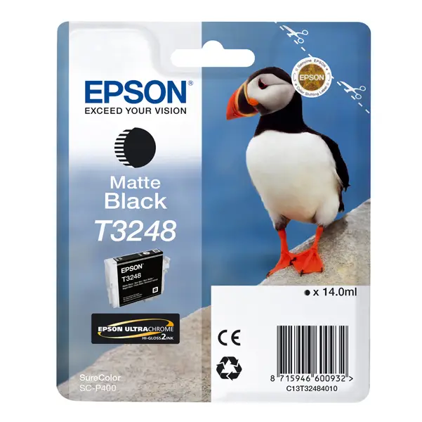 1x CARTUCCIA NERO MATTE T3248 PER SURECOLOR P-400
