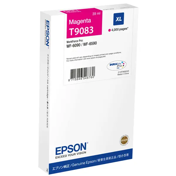 1x TANICA INCHIOSTRO A PIGMENTI MAGENTA EPSON DURABRITE ULTRA XL