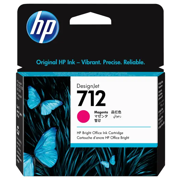 1x Cartuccia Inchiostro Magenta HP Designjet 712 29-ml
