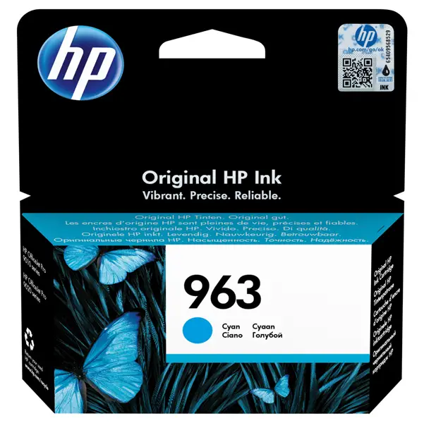 1x Cartuccia inchiostro Ciano HP963 per Hp OfficeJet 9000 serie
