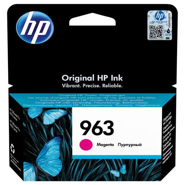 1x Cartuccia inchiostro Magenta HP963 per Hp OfficeJet 9000 serie