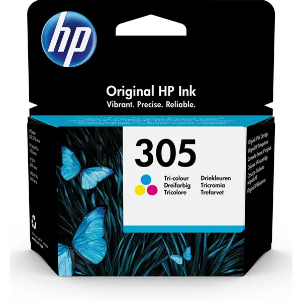 1x Hp Cartuccia ink 305 C/M/Y