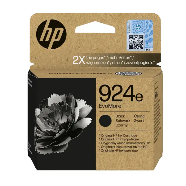 1x Hp Cartuccia Ink Nero_ 924e EvoMore_1.000 pag