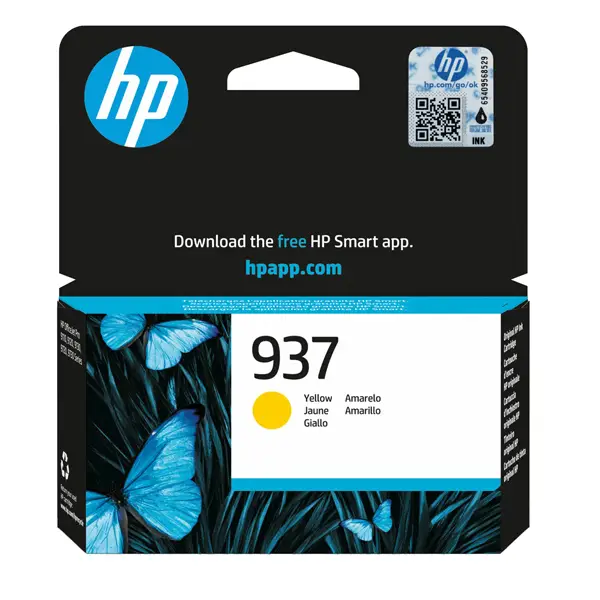 1x Hp Cartuccia ink 937 Giallo