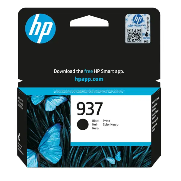 1x Hp Cartuccia ink 937 Nero
