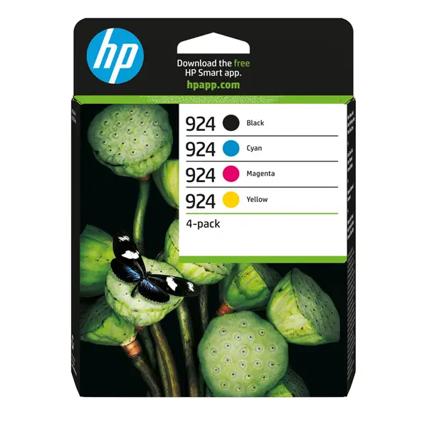 1x Hp Cartuccia Ink 924 CMYK - 4-Pack