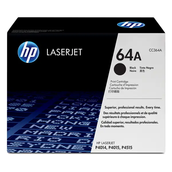 1x CARTUCCIA DI STAMPA NERO LASERJET CC364A
