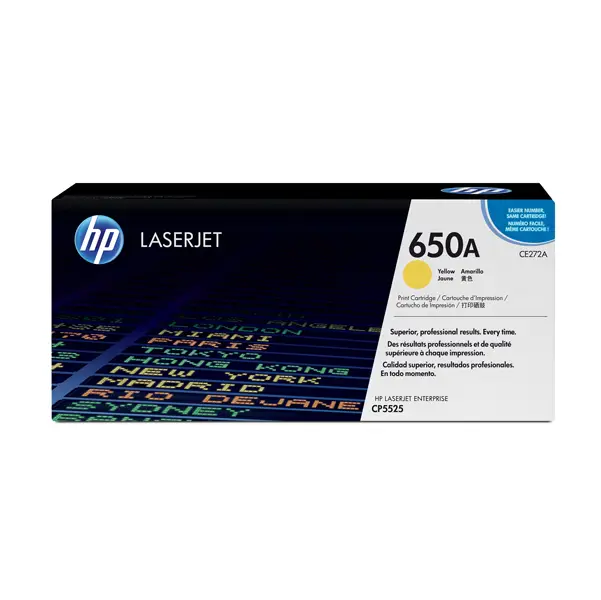 1x CARTUCCIA DI STAMPA COLORSPHERE GIALLO HP CP5525