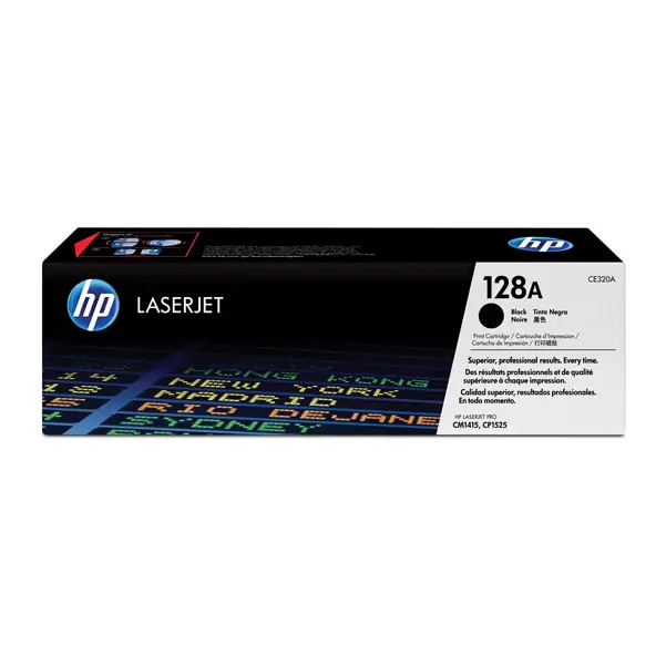 1x CARTUCCIA DI STAMPA 128A NERO HP CP125 CM1415