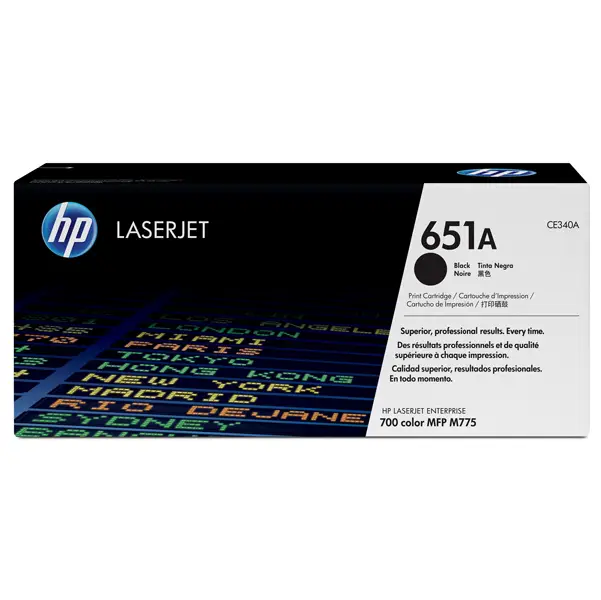 1x HP 651A TONER CARTRIDGE NERO