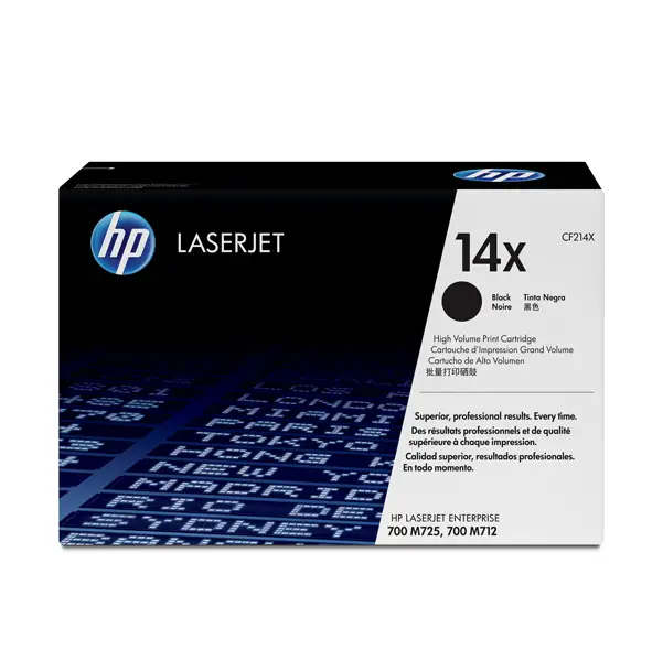 1x HP 14X TONER CARTRIDGE NERO ALTA CAPACITA'