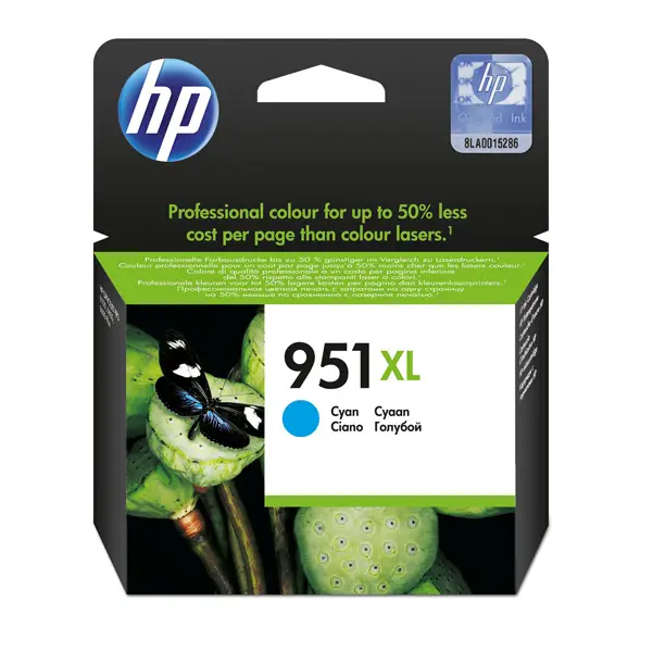 1x CARTUCCIA CIANO INCHIOSTRO HP OFFICEJET 951XL
