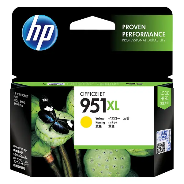 1x CARTUCCIA GIALLO INCHIOSTRO HP OFFICEJET 951XL